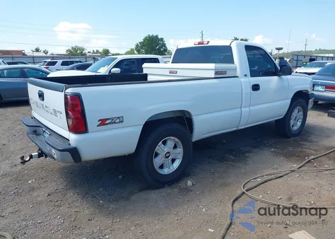 2004 Chevrolet Silverado 1500 Work Truck from USA, damaged, VIN 1GCEK14Z84Z258539